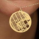 Map Necklaces