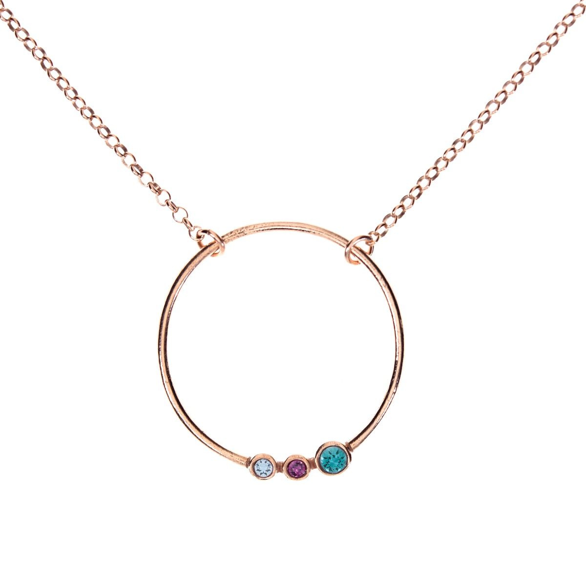 母の愛ネックレス [ローズゴールドメッキ]