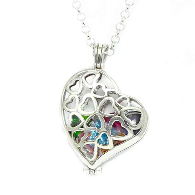 タリサ・ハートネックレス [スターリングシルバー]