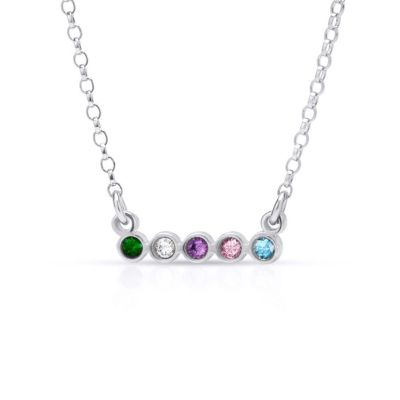 タリサ・スターズ ネックレス 横 [スターリングシルバー]