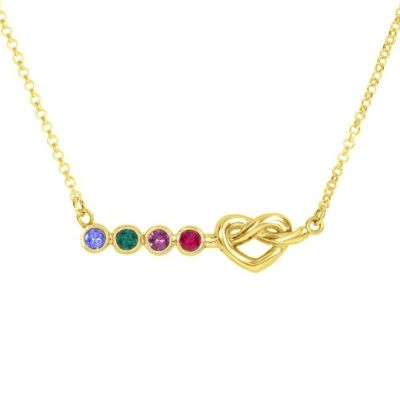 adjustable Birthstone bracelet with Swarovski Crystals in Gold Vermeil