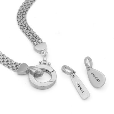 エマヘリンボーンネックレス［スターリングシルバー］