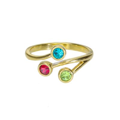 愛のルーツリング ・３つの名前　[ゴールドメッキ]