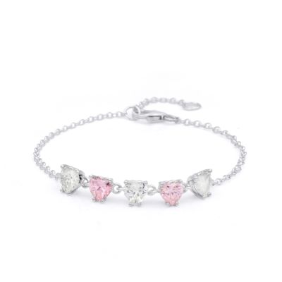 タリサハート誕生石ブレスレット［スターリングシルバー］