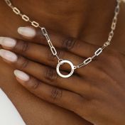 アリヤ・アンカー名入れネックレス [スターリングシルバー]