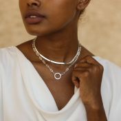 アリヤ・アンカー名入れネックレス [スターリングシルバー]