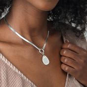 アリヤラージ名入れチャーム［スターリングシルバー］