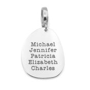 アリヤラージ名入れチャーム［スターリングシルバー］