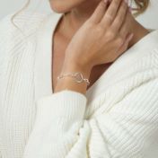 アリヤ・アンカー名入れブレスレット [スターリングシルバー]