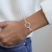 アリヤ・アンカー名入れブレスレット [スターリングシルバー]