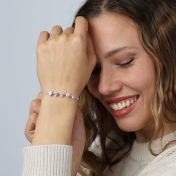 タリサハート誕生石ブレスレット［スターリングシルバー］