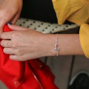 愛のルーツ誕生石ブレスレット [スターリングシルバー]