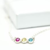 タリサ・スターズ ネックレス 横 [スターリングシルバー]