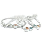 母の愛イヤリング・ハンマー [スターリングシルバー]