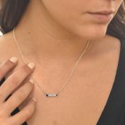 タリサ・スターズ ネックレス 横 [スターリングシルバー]