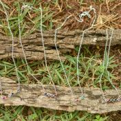 タリサ・スターズ ネックレス 横 [スターリングシルバー]