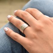 海潮名入れリング［スターリングシルバー］