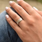 海潮名入れリング［スターリングシルバー］