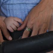 愛のリング・槌目仕上[スターリングシルバー]