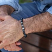 イーグルアイ名入れブレスレット［スターリングシルバー］