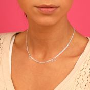 ヘレナ星座ミラノネックレス［スターリングシルバー］