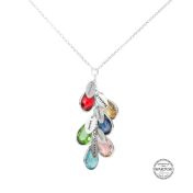 魔法の雨粒名入れネックレス[スターリングシルバー]