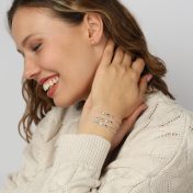 魔法のスターズ誕生石ブレスレット［スターリングシルバー］