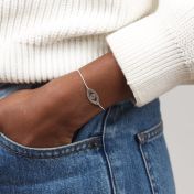 イーブルアイブレスレット［スターリングシルバー］