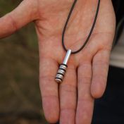 ファミリーサークルメンズ名入ネックレス［スターリングシルバー］