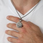 キャプテンホイールネックレス［スターリングシルバー］