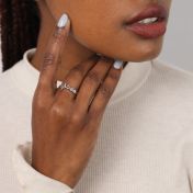 タリサ・ビート誕生石リング[スターリングシルバー]