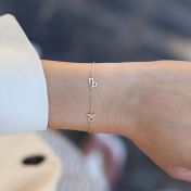 ヘレナ星座ブレスレット［14Kゴールド］