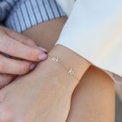 ヘレナ星座ブレスレット［14Kゴールド］