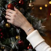 タリサ・スターズ誕生石ブレスレット　[スターリングシルバー]