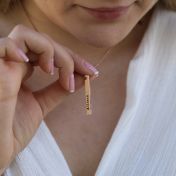 タリサバーネックレス［１８Kローズゴールドメッキ]