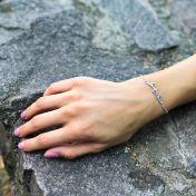 愛のルーツ誕生石ブレスレット [スターリングシルバー]