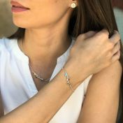 愛のルーツ誕生石ブレスレット [スターリングシルバー]