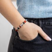 ベルベットシナジー名入れブレスレット［スターリングシルバー］