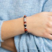 ベルベットシナジー名入れブレスレット［スターリングシルバー］