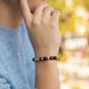 ベルベットシナジー名入れブレスレット［スターリングシルバー］