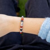 ベルベットシナジー名入れブレスレット［スターリングシルバー］