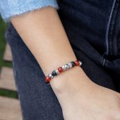 ベルベットシナジー名入れブレスレット［スターリングシルバー］