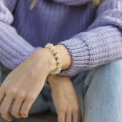 ヒマワリ名入ブレスレット