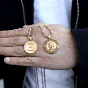 2022寅年のお願いネックレス・18K金メッキ