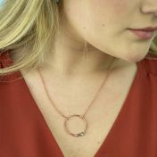 母の愛ネックレス [ローズゴールドメッキ]