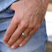 クラシックコーディネートメンズリング ［スターリングシルバー］