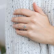 愛のルーツリング ・2つの名前[スターリングシルバー]