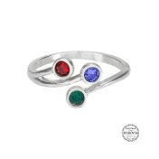 愛のルーツリング ・３つの名前[スターリングシルバー]