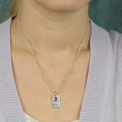 魔法の名入れチャームネックレス　[スターリングシルバー]