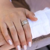 タリサ刻印スタックリング［スターリングシルバー］